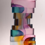 1_Christine_Barney_Float_Glass_18.5 in. H. x 7.25 in. W. x 7.5 in. D.