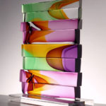 2_Christine_Barney_In the Wind_Glass_ 11.5 in.H. x 9.5 in.W. x 4 in.D.