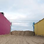 "Sand Barricade" 2013 Photography/Archival Pigment Print 10.5"x21"