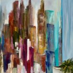 Jacqueline_Firmo Falconi_Cityscape_Oil on canvas_18x24 in