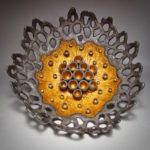Donna_Greenberg_Intergalacticsunflower_ polymer_18in.diam._