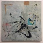 Miriam_Bisceglia_BluePocketbook_AcrylicandOilOnCanvas_45x45