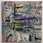 Miriam_Bisceglia_Fencer_OIlandEnamelOnCanvas_36x36